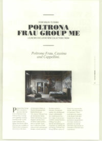 Poltrona Frau Group Coverage - Executive Women - January 2017